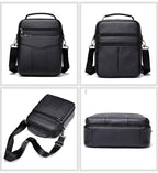 Premium Business Leather Shoulder Bag for Men Stylish & Durable for Work & Travel | 7456