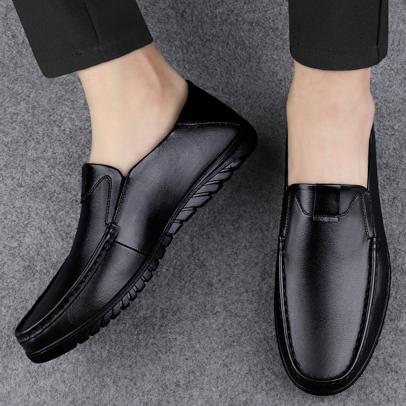 Scarpe da lavoro in pelle, mocassini slip-on, scarpe da passeggio | B2102 