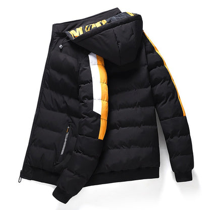 Men's Hooded Puffer Jacket Casual Regular Fit Winter Coat Down Jacket | 2021/TL