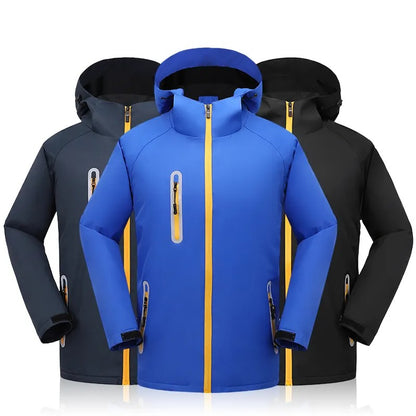 Men Winter Thick Jackets Fleece Inner Plus Size Outdoor Winter Premium Jacket | TS905