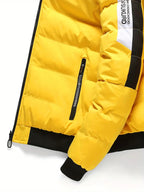 Men's Hooded Puffer Jacket Casual Regular Fit Winter Coat Down Jacket | 2021/TL