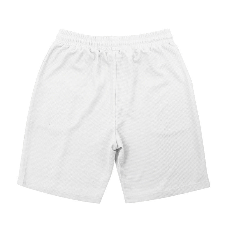 Men's Waffle Texture Lounge Set - 2025 Spring Summer Casual Two-Piece Outfit | CY20