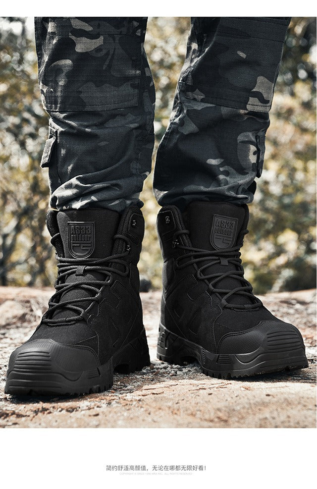 Black combat boots military hotsell