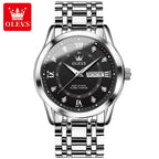 Luxury Stainless Steel Quartz Watch for Men High Quality Casual & Business Gold Wristwatch | 5513