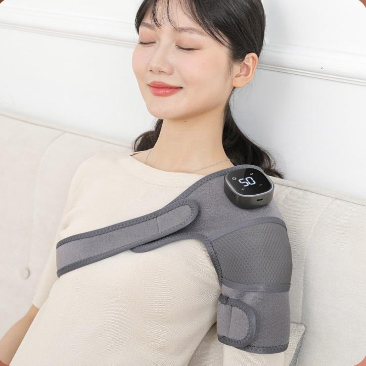 Heated Knee Brace Wrap Cordless Knee Massager with Heat & Vibration for Pain Relief Arthritis leg & knee massager | YC-906B