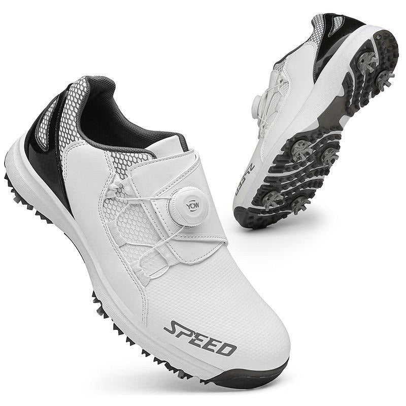 Premium Quality BOA Golf Shoes Waterproof Spiked Golf Trainers | 888A