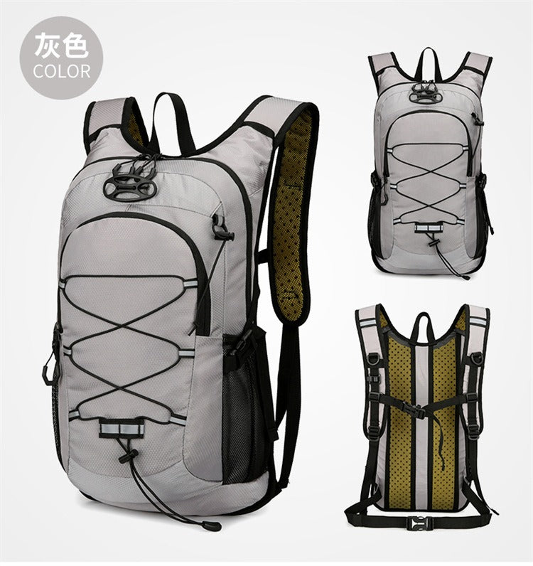 Waterproof Cycling Travel Backpack 20-35L – Large Capacity, Durable Oxford Outdoor Daypack for Hiking, Camping, Commuting | 8035