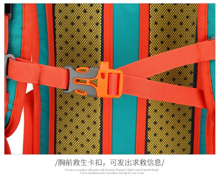 Waterproof Cycling Travel Backpack 20-35L – Large Capacity, Durable Oxford Outdoor Daypack for Hiking, Camping, Commuting | 8035