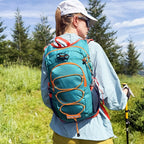 Waterproof Cycling Travel Backpack 20-35L – Large Capacity, Durable Oxford Outdoor Daypack for Hiking, Camping, Commuting | 8035