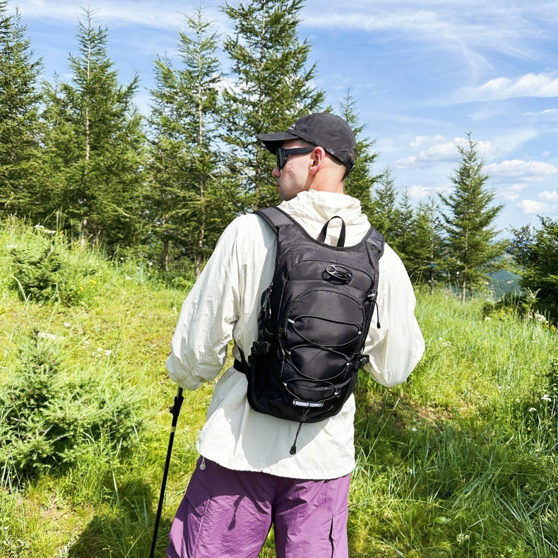 Waterproof Cycling Travel Backpack 20-35L – Large Capacity, Durable Oxford Outdoor Daypack for Hiking, Camping, Commuting | 8035