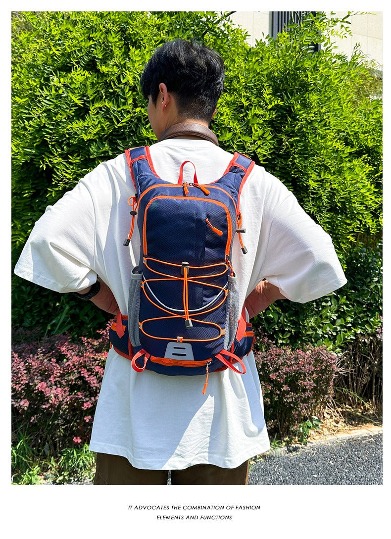 Lightweight Waterproof Running & Hiking Backpack – 20L Trail Marathon Cycling Rucksack with Reflective Safety Design | 8039