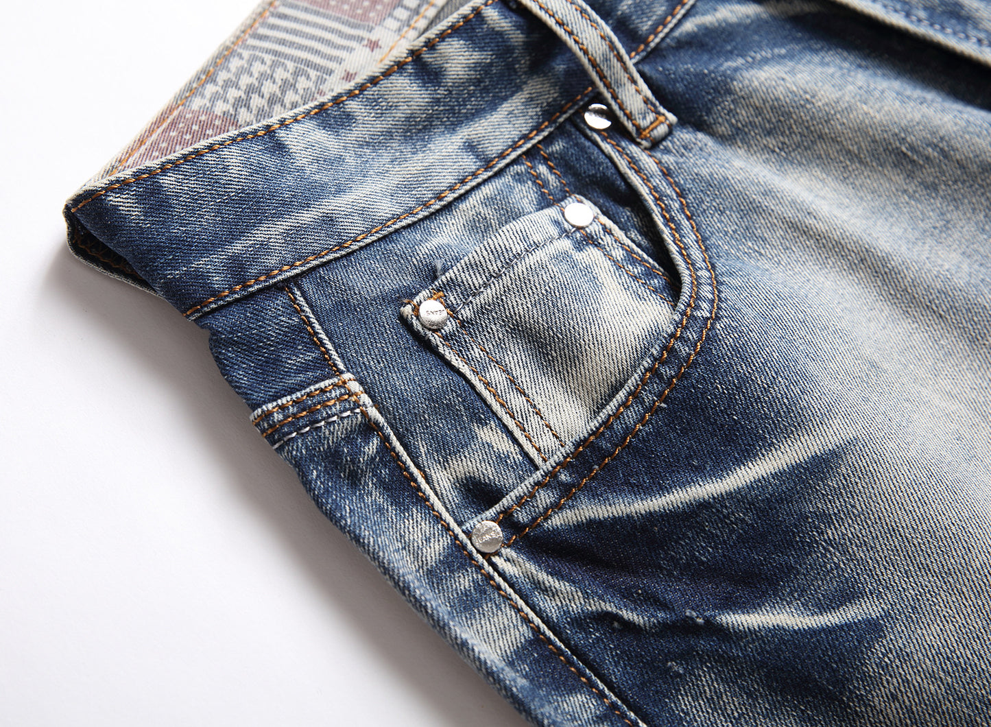 Short en jean délavé décontracté pour homme, coupe décontractée, déchiré, effet usé, été | 810 