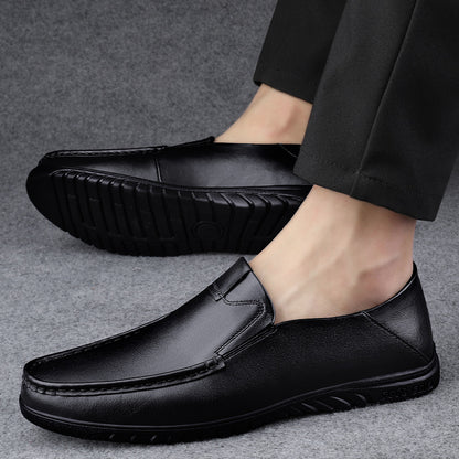 Scarpe da lavoro in pelle, mocassini slip-on, scarpe da passeggio | B2102 