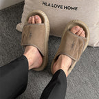 Men’s Suede Leather Fisherman Sandals | Outdoor Slide Slippers with Arch Support | Summer Beach Casual Shoes for Men | T98-1