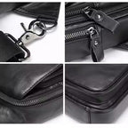 Premium Crossbody Bag Genuine Cowhide Leather Chest Bag for Stylish and Functional Carry | 7589