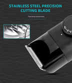 Men's Rechargeable Hair Trimmer Precision Grooming Tool for Hair Beard & Mustache | PR-2388