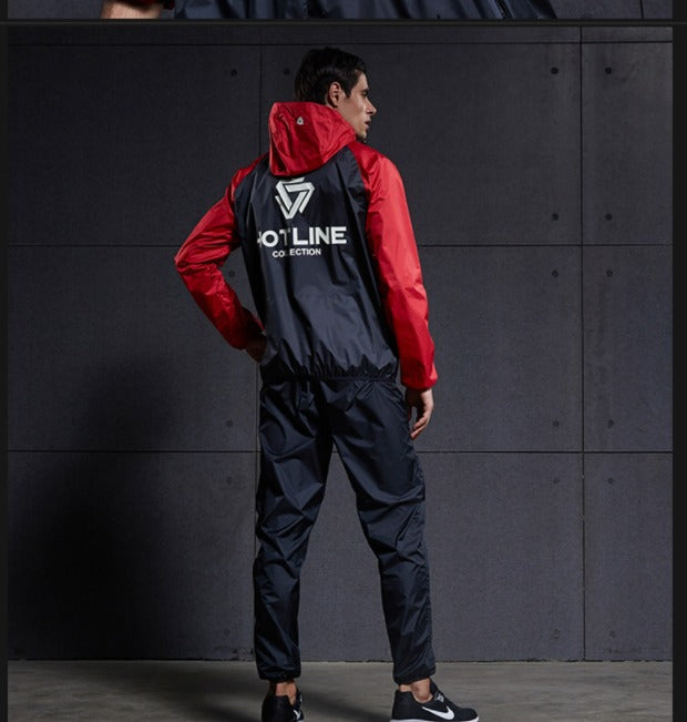 Premium Quality Sauna Suit for Men Sauna Jacket Pant Gym Workout Sweat Suits | TC2882