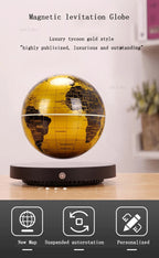 Luxury Magnetic Levitating Globe Table Lamp Floating World Home & Office Decoration Gift with Night Light - Premium Quality