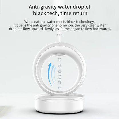 Aroma Diffuser Ultrasonic Cool Mist Anti-Gravity Design Water Drop Air Humidifier | GH08
