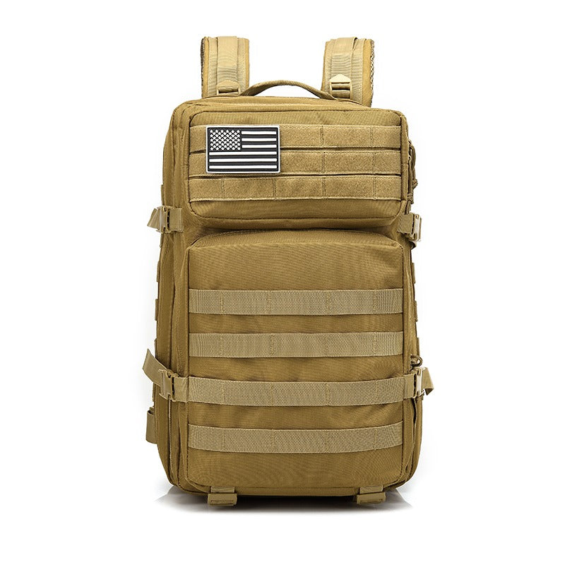 New Trending Portable Molle Bag 45L Mountain Travel Luggage Oxford Tactical Backpack