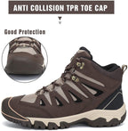 Men Breathable Waterproof Durable Toe Anti Slip Safety Trekking Hiking Shoes