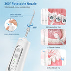 Waterproof Rechargeable Cordless Electric Portable Jet Teeth Cleaning Dental Oral Irrigator Water Flosser |