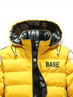 Men's Hooded Puffer Jacket Casual Regular Fit Winter Coat Down Jacket | 2021/TL