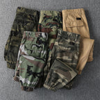High-Quality Men's Casual Camouflage Pants Loose & Wear-Resistant Trousers | 211