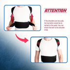 Men Women Neoprene Posture Corrector Bad Back Lumbar Shoulder Support Belt Brace | 1001