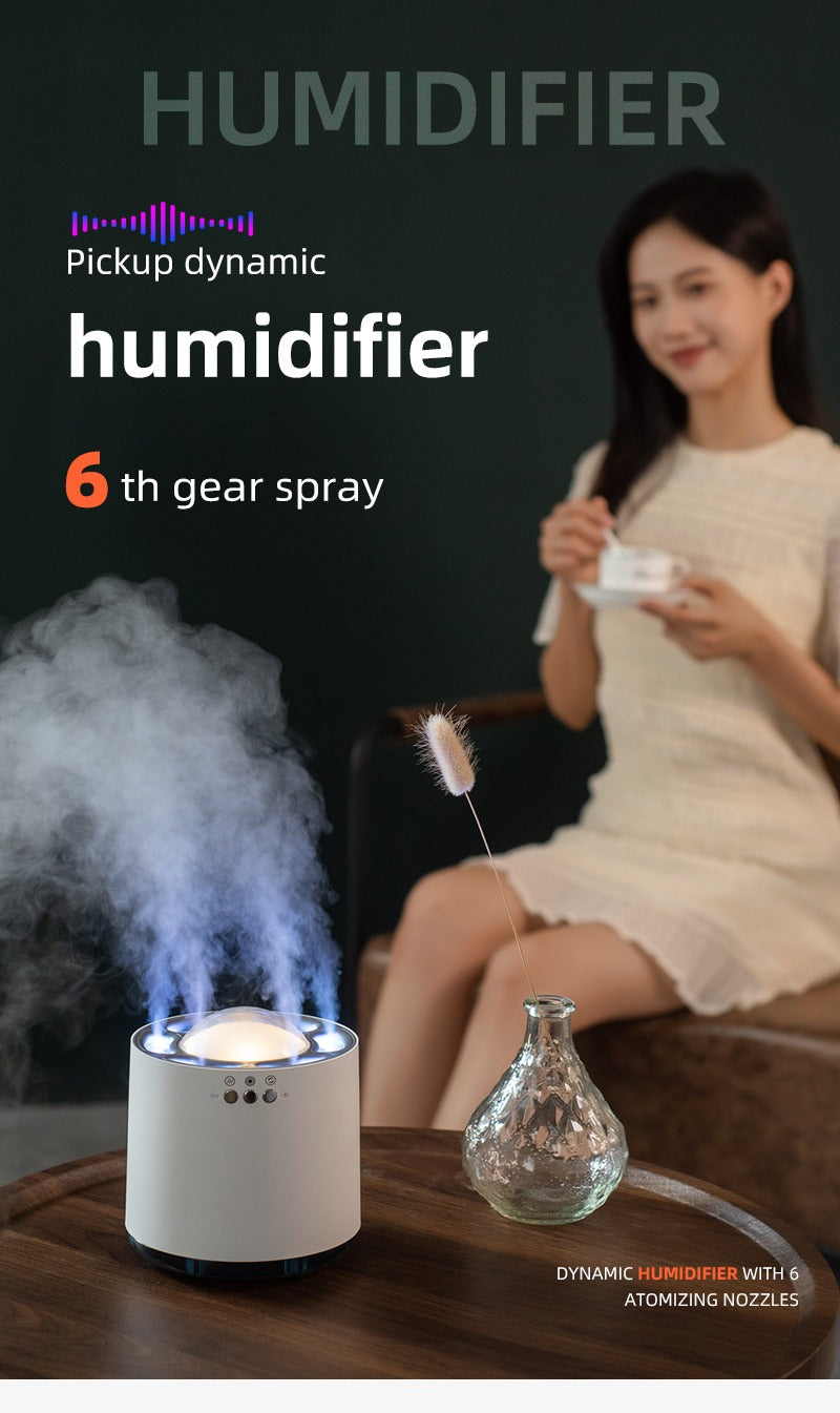 Newest Essential Oil Diffuser Humidifier Home Disco Ball Aromatherapy Diffuser with Cool Mist & LED Lights | 262