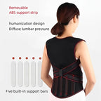 Unisex Adjustable Posture Corrector Shoulder Support Warm Vest For Spinal Alignment Belt Brace | H80