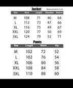 Men's Casual Tracksuit Long Sleeve Athletic Set Full Zip Jacket and Pants Hoodie Suit