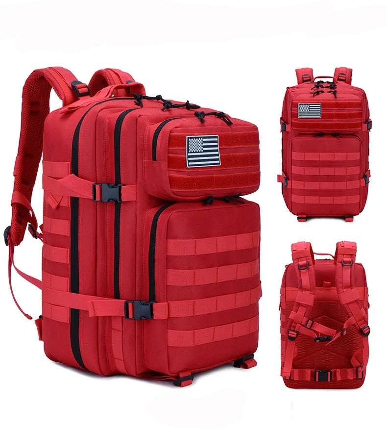 New Trending Portable Molle Bag 45L Mountain Travel Luggage Oxford Tactical Backpack