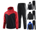 Men's Running Pullover Two-Piece Set Weight Loss Control Body Fat Sauna Sweat Suit  | YJ9681
