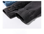 Men's Slim Fit Denim Long Sleeve Shirt Trendy Style Casual Work Jacket Shirt | MT8003