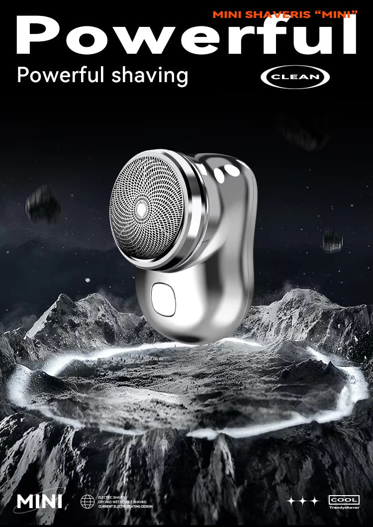 Mini Pocket Shaver Rechargeable Body Trimmer for Men Compact & Portable Grooming Tool | P10