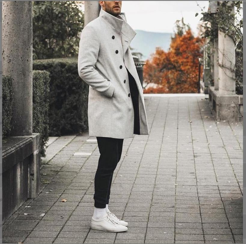 High Quality Men Wool Coat Winter Beautiful New Design Overcoat K5 Gear Outlet