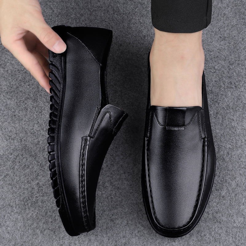 Scarpe da lavoro in pelle, mocassini slip-on, scarpe da passeggio | B2102 