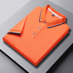 Men's Short-Sleeved Lapel Golf Polo Shirt Quick Dry & Embroidered Design T-Shirt | SG2316