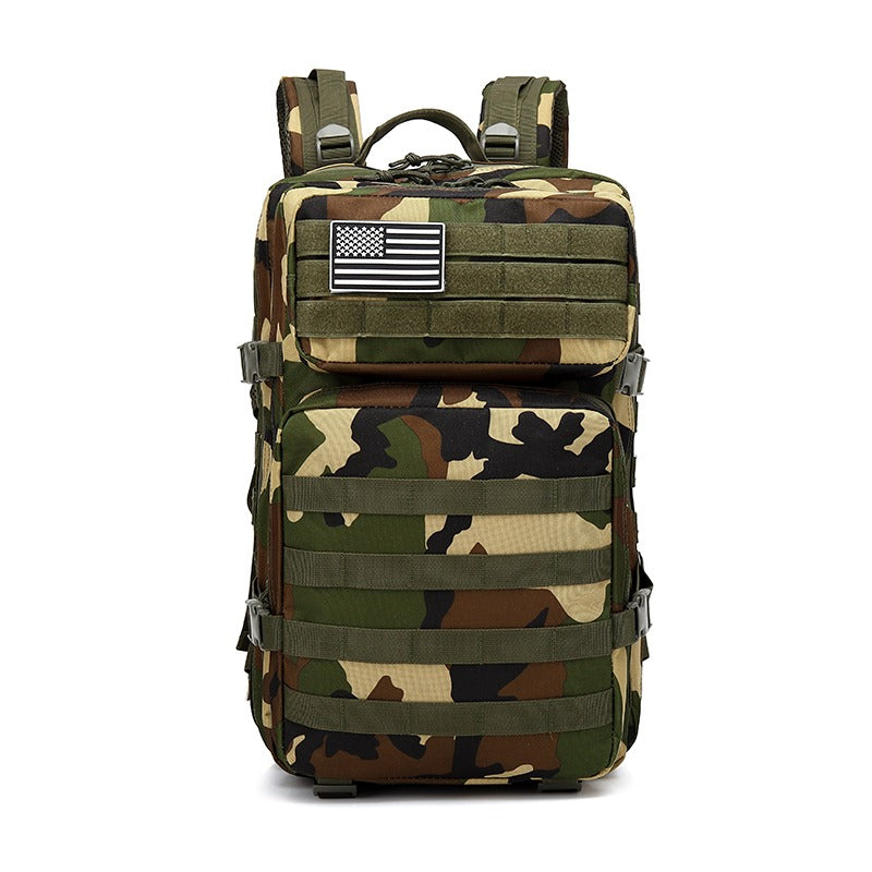 New Trending Portable Molle Bag 45L Mountain Travel Luggage Oxford Tactical Backpack