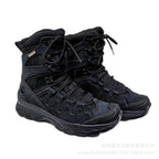 Men's Plus Size Hiking Shoes Autumn Winter High-Top Non-Slip Warm High-End Leather Combat Boots | 2025111