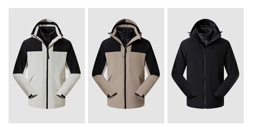 Premium 3-in-1 StormGuard Jacket | 8000mm Waterproof Down-Filled Parka with Detachable Inner Layer | TSL-C05Y