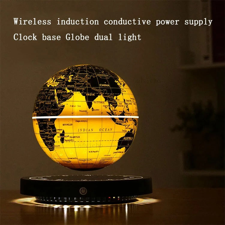 Luxury Magnetic Levitating Globe Table Lamp Floating World Home & Office Decoration Gift with Night Light - Premium Quality