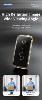 Waterproof 1080P Plug Infrared Camera Door Bell Smart Design Hd Video Wifi Doorbell | HC-520