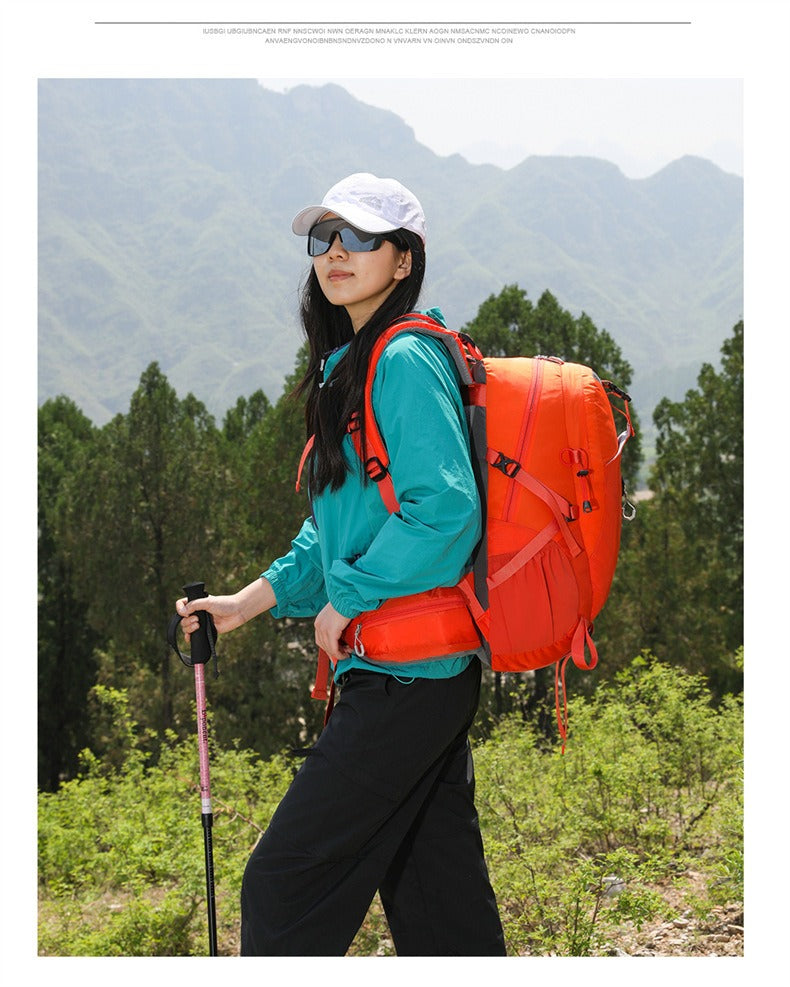 Vanaheimr 30L/40L Ultra-light Hiking & Outdoor Backpack – Trekking, Cycling & Trail Pack with Multi-pocket Design | A1355