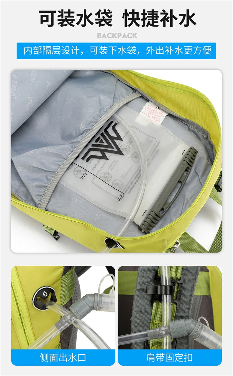 Vanaheimr 30L/40L Ultra-light Hiking & Outdoor Backpack – Trekking, Cycling & Trail Pack with Multi-pocket Design | A1355