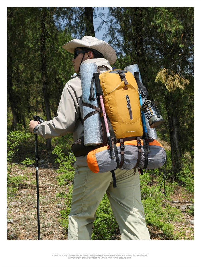 Vanaheimr 30L/40L Ultra-light Hiking & Outdoor Backpack – Trekking, Cycling & Trail Pack with Multi-pocket Design | A1355