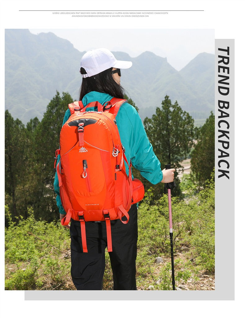 Vanaheimr 30L/40L Ultra-light Hiking & Outdoor Backpack – Trekking, Cycling & Trail Pack with Multi-pocket Design | A1355