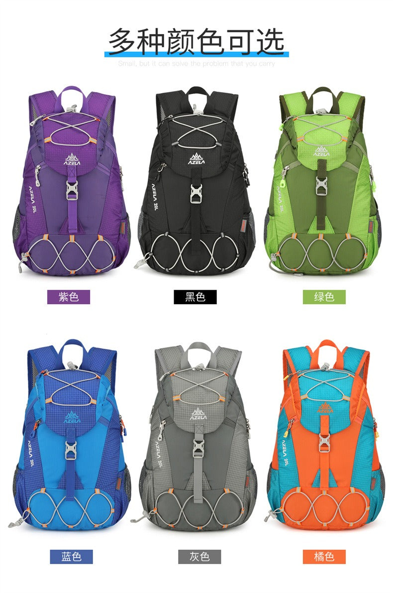 AZELA 20L Lightweight Outdoor Backpack – Hiking, Trail Running & Travel Pack for Men & Women | A1359