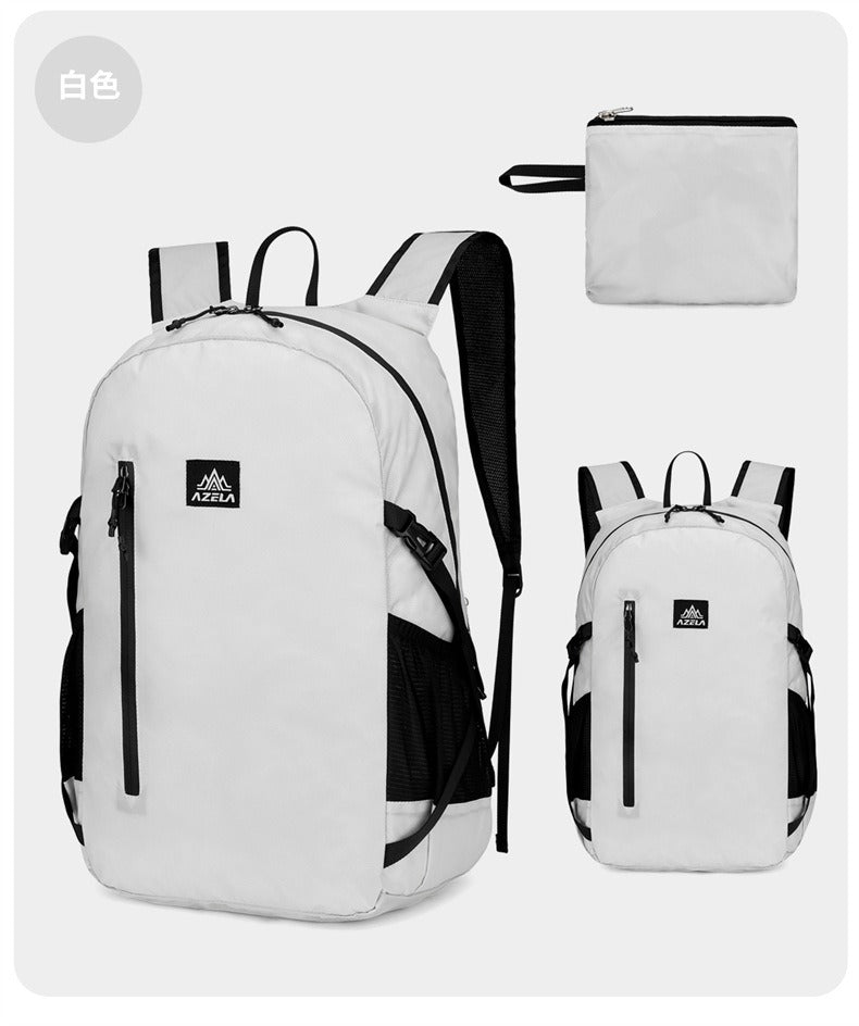 AZELA 20-35L Lightweight Outdoor Backpack – Foldable Hiking, Cycling & Travel Pack for Men & Women | A1365